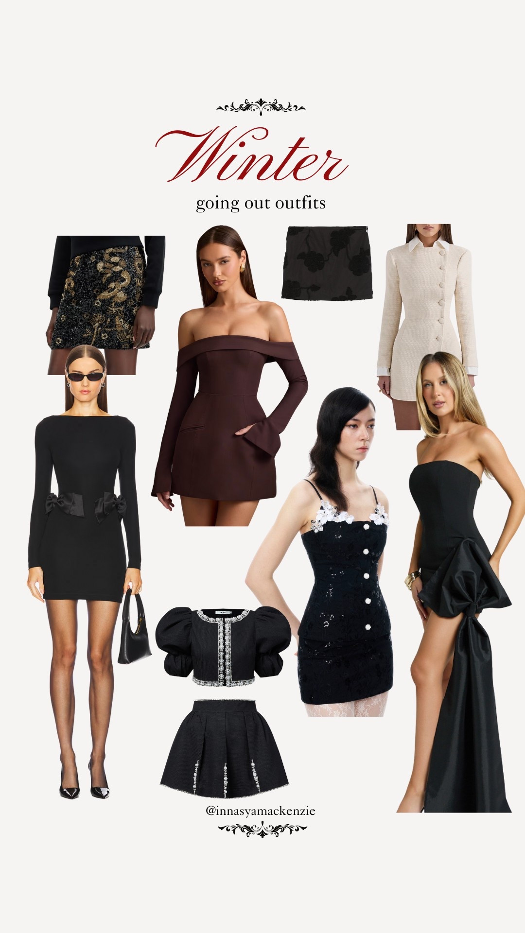 winter going out outfits 🌟🫶🏽