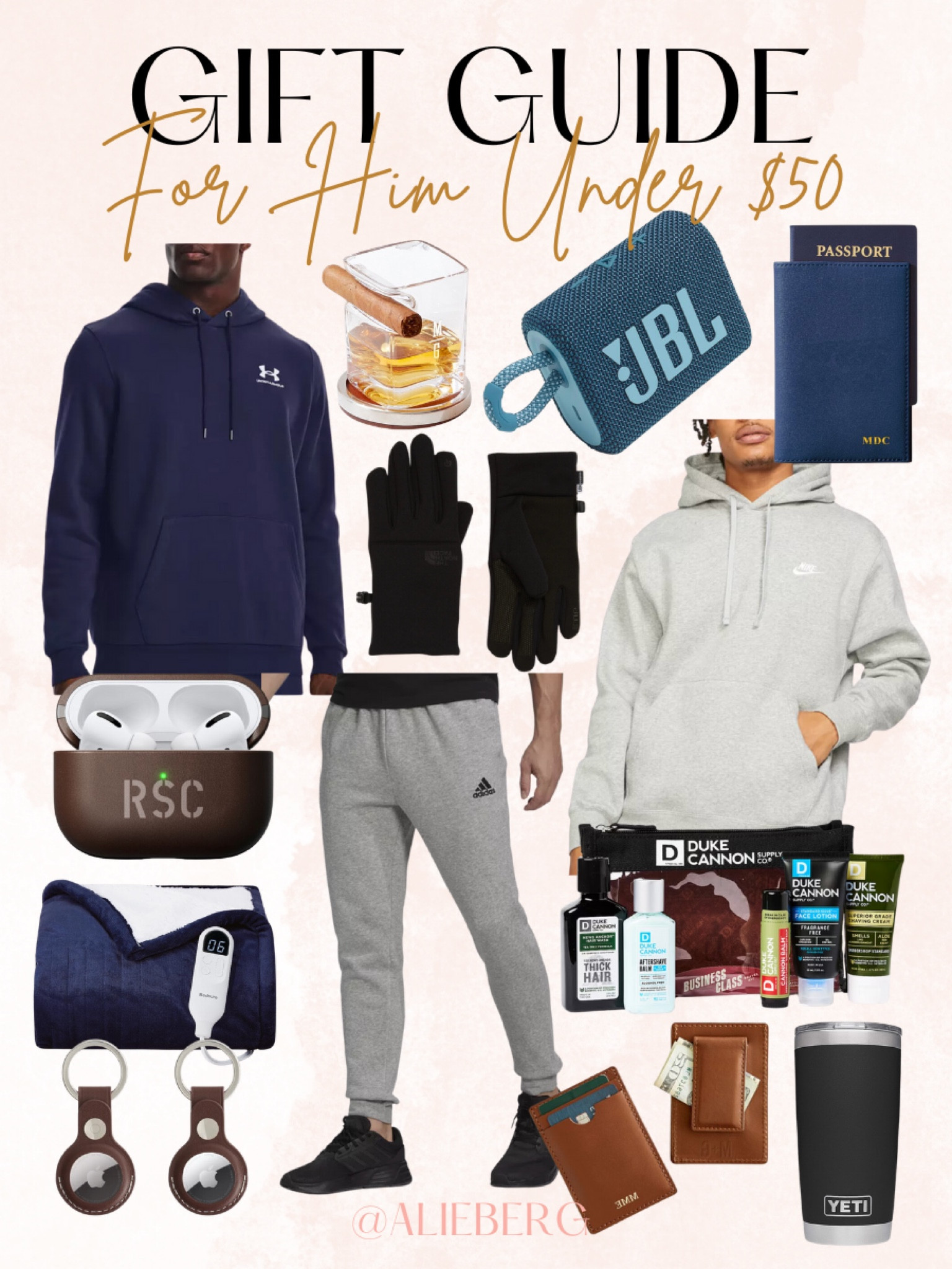 Gift Guide for Him Under $50!

Gifts for him, gifts under $50, men’s gifts, gift for dad, gift for husband, gifts for boyfriend, men’s clothes

#LTKMens #LTKGiftGuide #LTKFindsUnder50