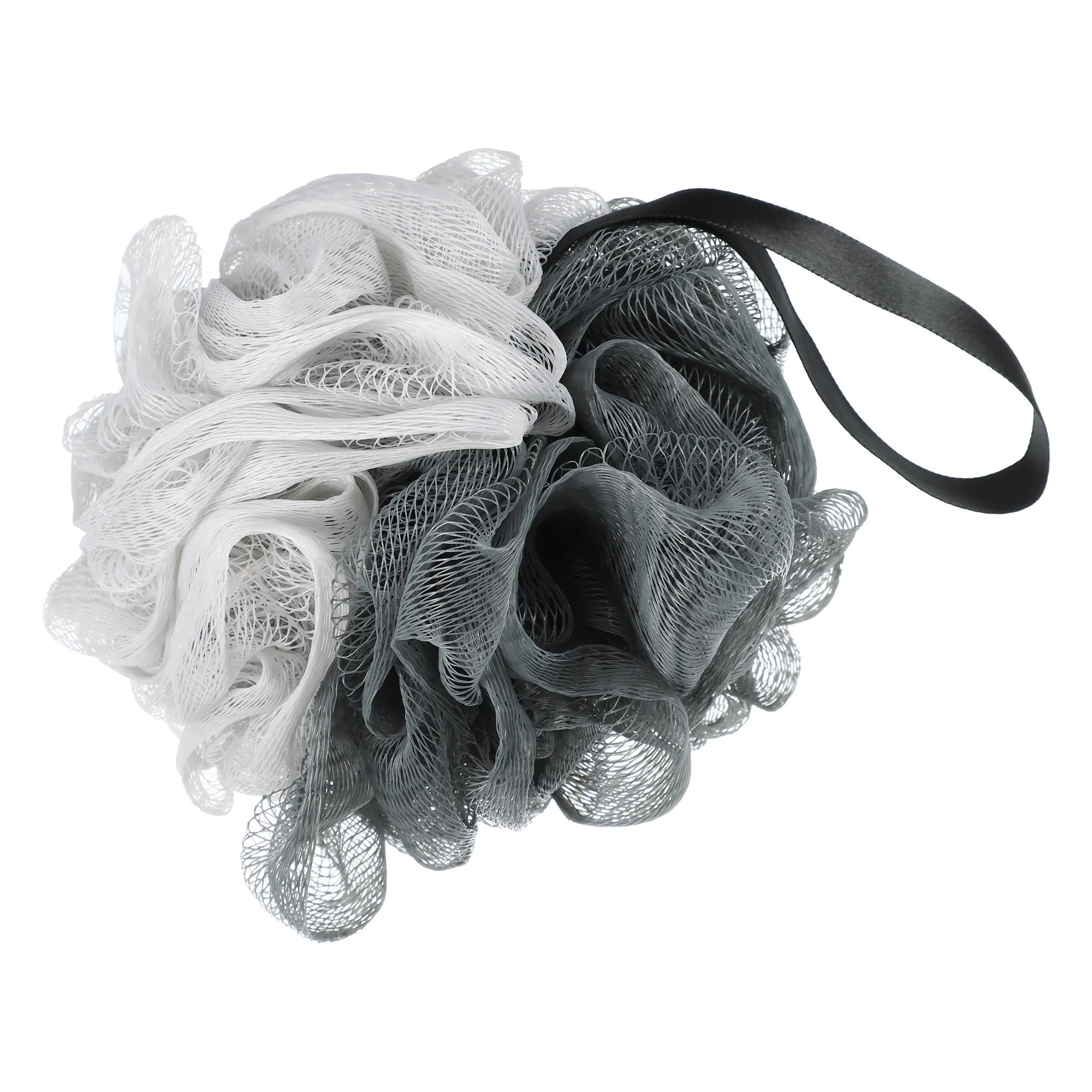 Unique Bargains Bath Shower Loofah Sponge Body Puffs for Bath 5.31 Inch x4.33 Inch Gray Deep Gray 1pc one_size | S25121600UX3230 | Lowe's