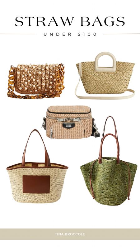 Straw bags under $100 - straw bags - summer purse - straw purse - straw crossbody 

#LTKStyleTip #LTKSeasonal