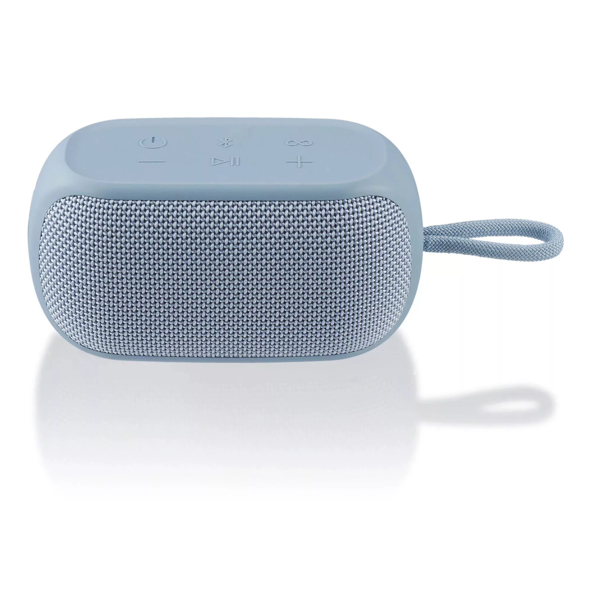 onn. Wireless Bluetooth Speaker with LED Lighting, Greystone 