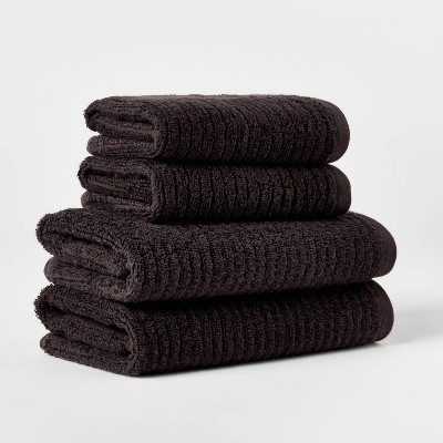 Quick Dry Ribbed Towel Set - Threshold™ | Target
