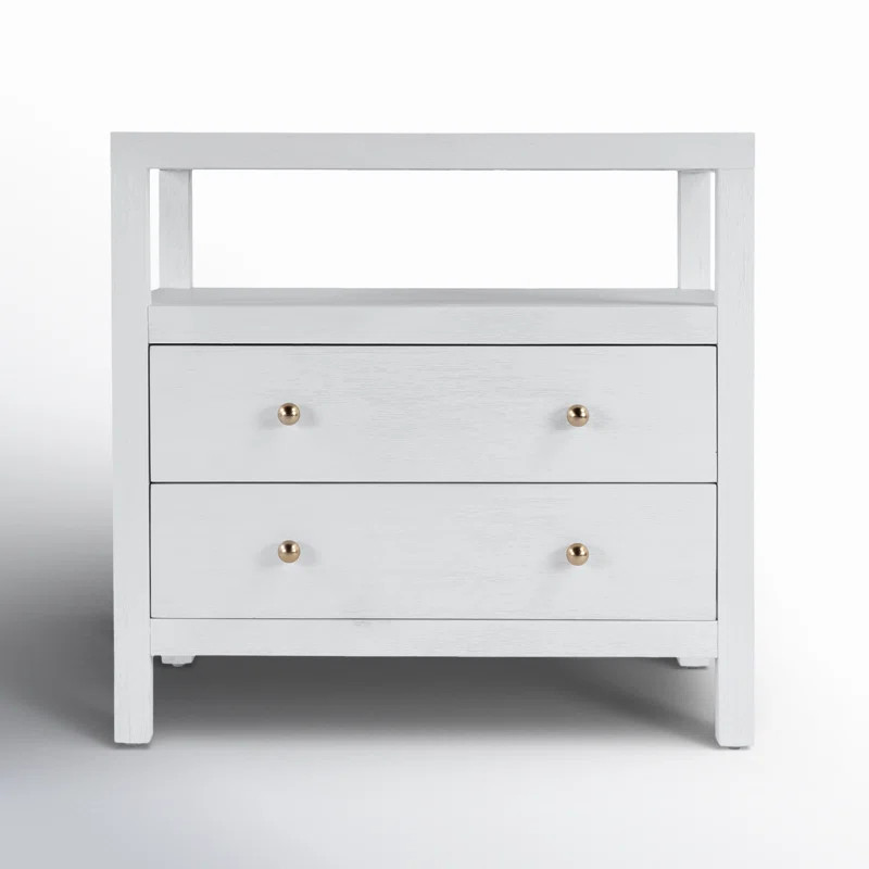 Celine 28" 2-Drawer Nightstand | Wayfair North America