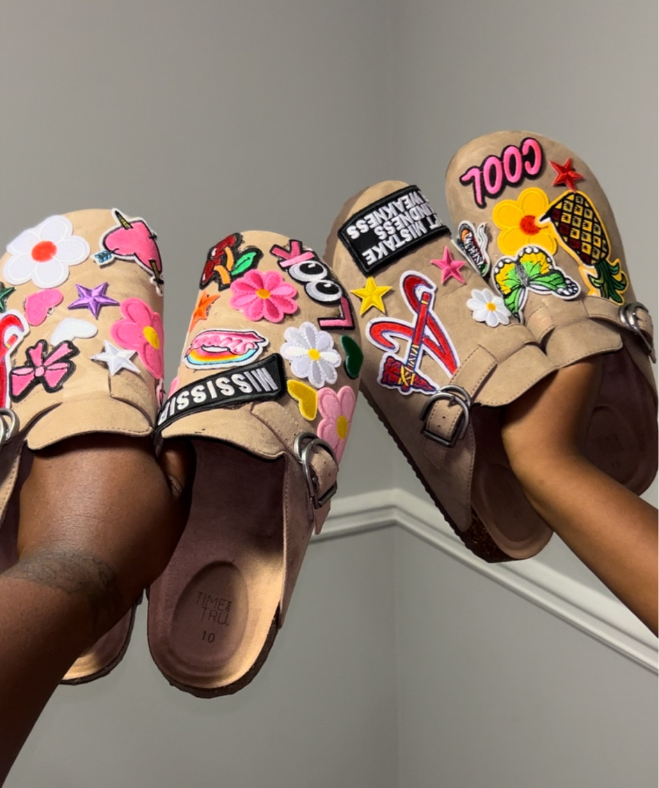DIY $20 Birkenstock Customized with Thee Cutest Patches ✨💚 #LTKxWalmart 

#LTKFindsUnder100 #LTKFindsUnder50 #LTKStyleTip