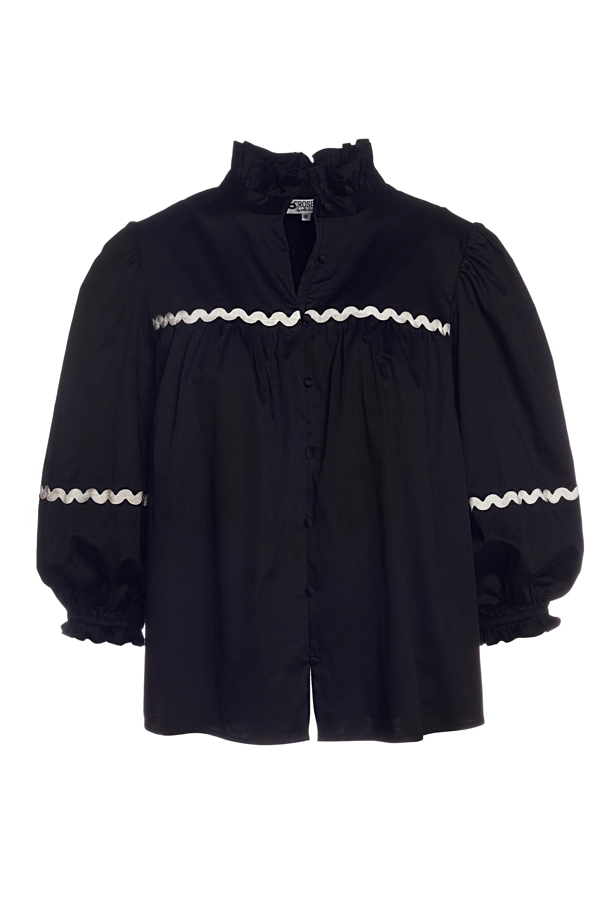 Worth Blouse in Black by CROSBY by Mollie Burch | CROSBY by Mollie Burch