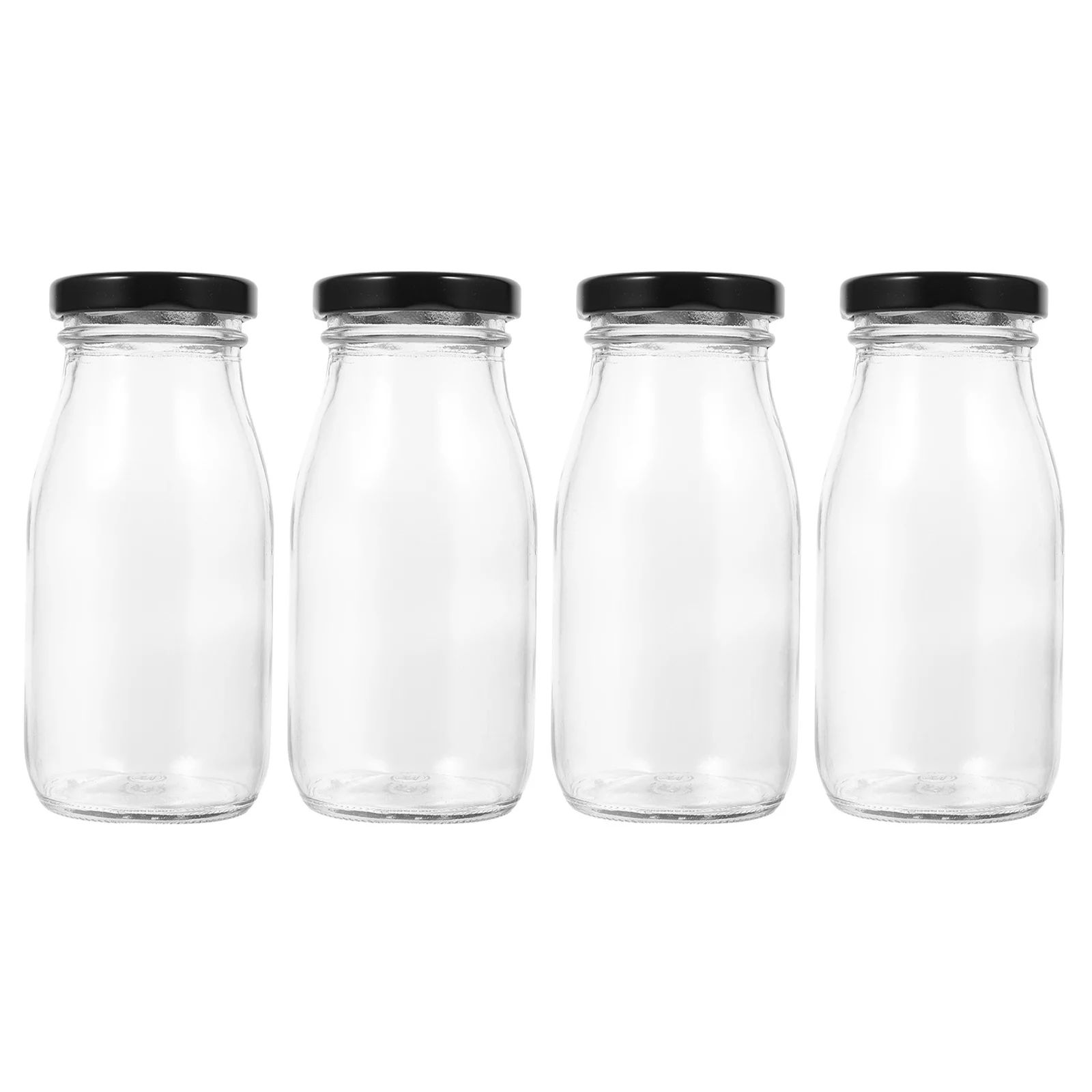 NUOLUX Bottles Bottle Water Clear Smoothie Jars Minidrink Empty Sodajuice Reusable Jar Glass Juic... | Walmart (US)