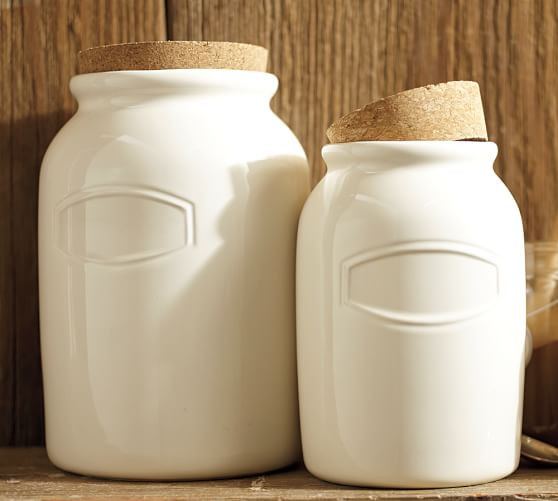 Rhodes Stoneware Canisters | Pottery Barn (US)