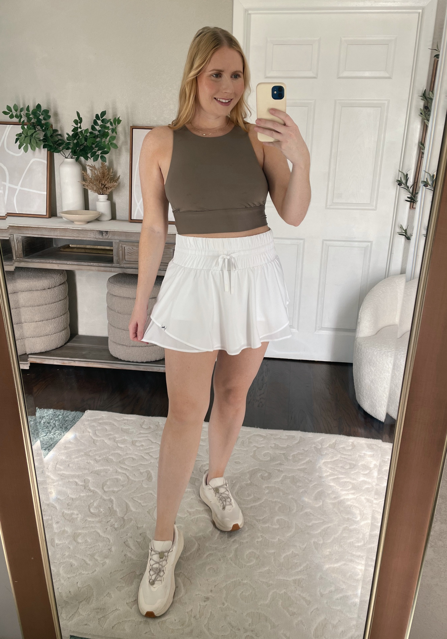 Target activewear finds that look and feel as good as lululemon ones 👏🏻 save major $$ by getting the look for less at Target 🎯 my friend.  I size up to large in target bras and workout shorts 

#LTKmidsize #LTKfitness #LTKfindsunder50