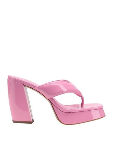 Gia Borghini Woman Thong sandal Pink Size 8.5 Leather | YOOX (US)