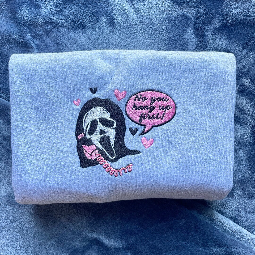 Embroidered No You Hang up Hoodie No You Hang up First - Etsy | Etsy (US)