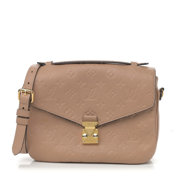 LOUIS VUITTON Empreinte Pochette Metis Dune | FASHIONPHILE (US)