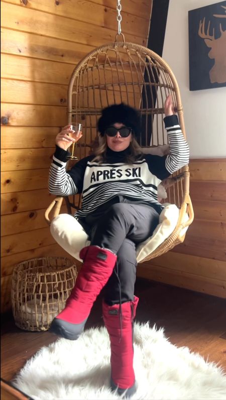 Do you prefer skiing or the Aprés? 
Ski style 

#LTKSeasonal #LTKstyletip