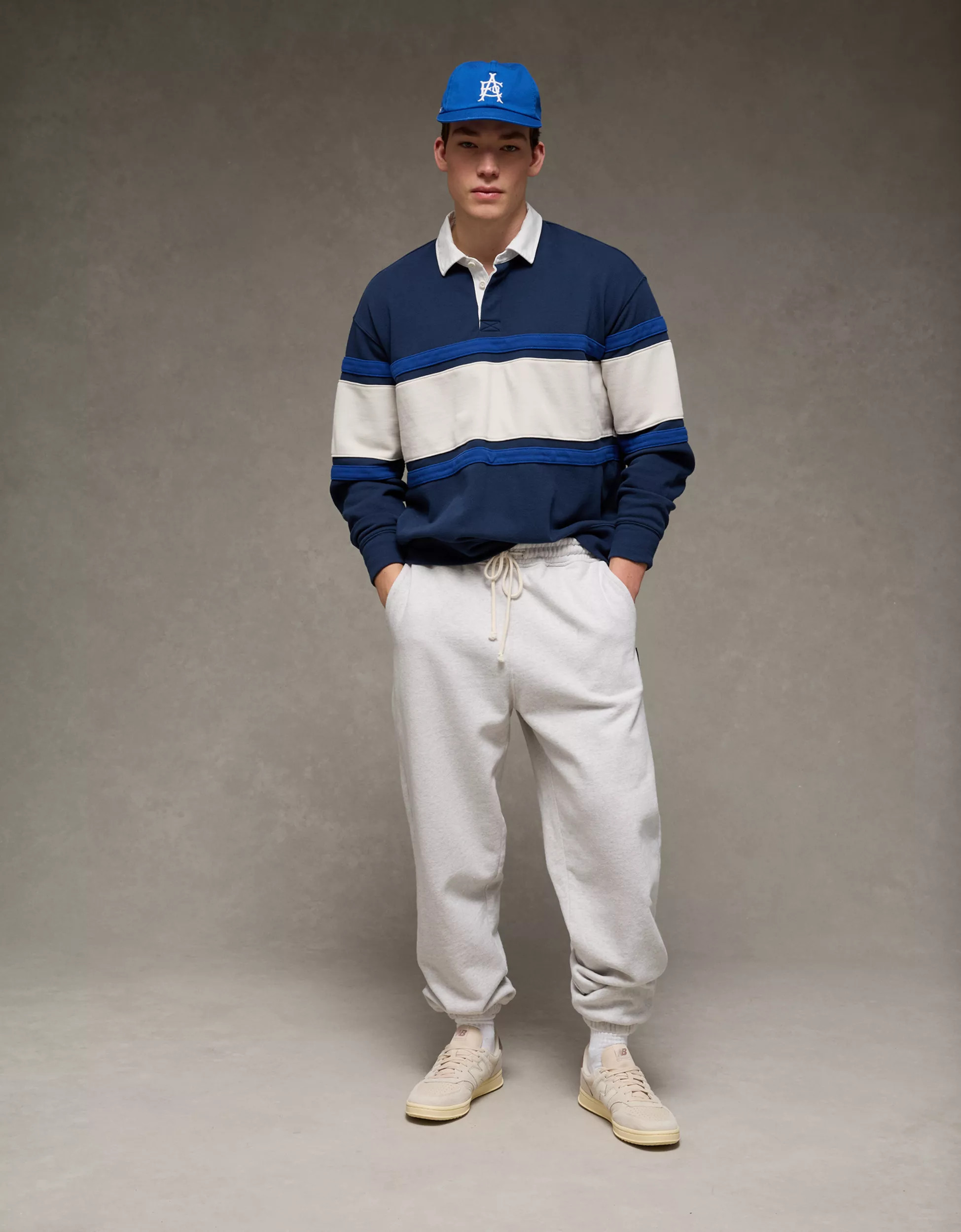 AE Heavyweight Pique Fleece Rugby Shirt | American Eagle Outfitters (US & CA)