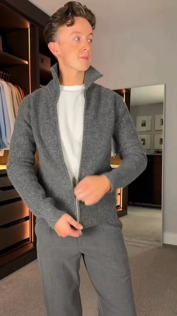 I can’t afford to dress classy... Wrong.

Too many people think dressing well means having money, but it’s not the case. You can look sharp on any budget.

Here’s some things to keep in mind

Monochromatic dressing.
Keep it simple and sleek with one colour palette. In this look l’ve gone for grey on top and bottom, with white and black as accents to keep it visually clean and minimal.

Timeless pieces
Stick to classic cuts and neutral tones that never go out of style. Avoid logos and graphics they’ll date fast and take away from the overall look. This doesn’t men dressing boring! But make sure you aren’t buying thing just for the brand name.

Perfect fit
Fit is everything. Well-fitted clothes always look more polished. That doesn’t mean custom made, just try different sizes. I always recommend in-store over online.

Minimal accessories
Less is more. I’ve only added a watch here - a necklace, belt and glasses together would have made it too visually busy.

My outfit:
Knitted cardigan is H&M
Trousers are @UNIQLO Europe
Shoes are @converse 

#mensfashion #oldmoneyoutfits #easyoutfits #ootdmen #timelessfashion