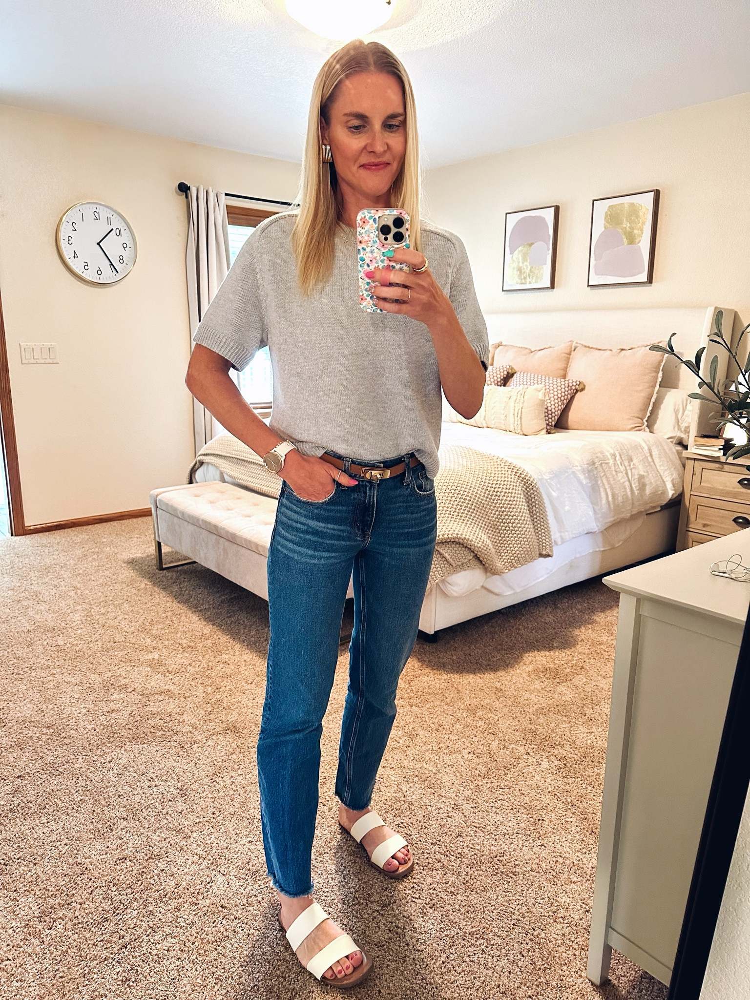 sweater - XS
jeans - 25 short for a cropped version

#LTKOver40 #LTKStyleTip