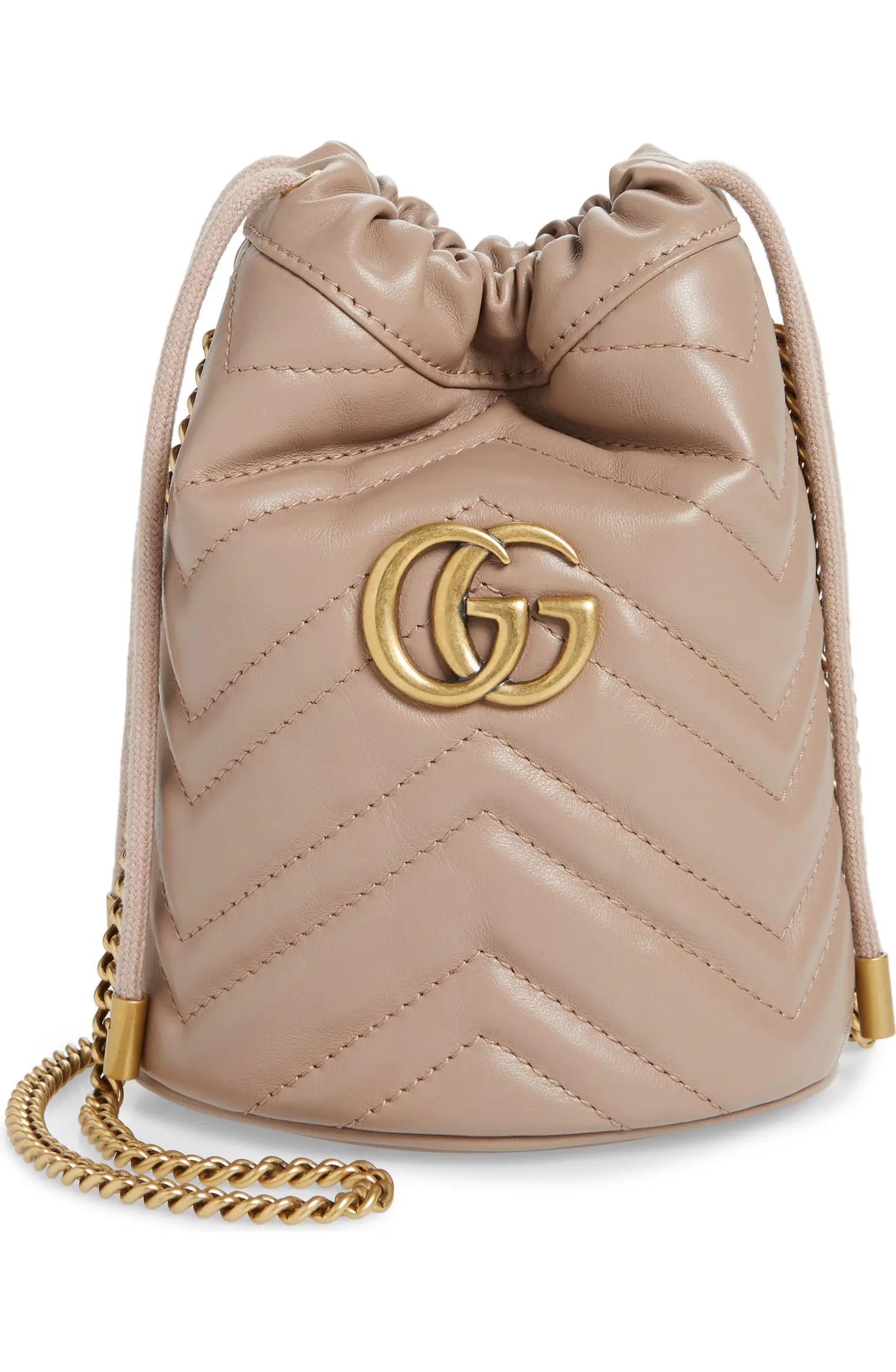 Mini Quilted Leather Bucket Bag | Nordstrom