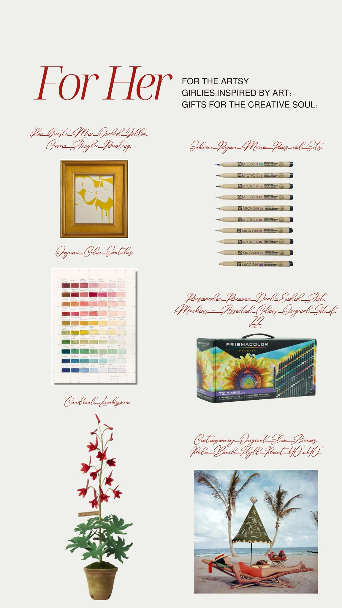 Gift Guide! For all of my artsy girlys! Prismacolor markers… chefs kiss 💋 

#LTKSeasonal #LTKHoliday #LTKGiftGuide