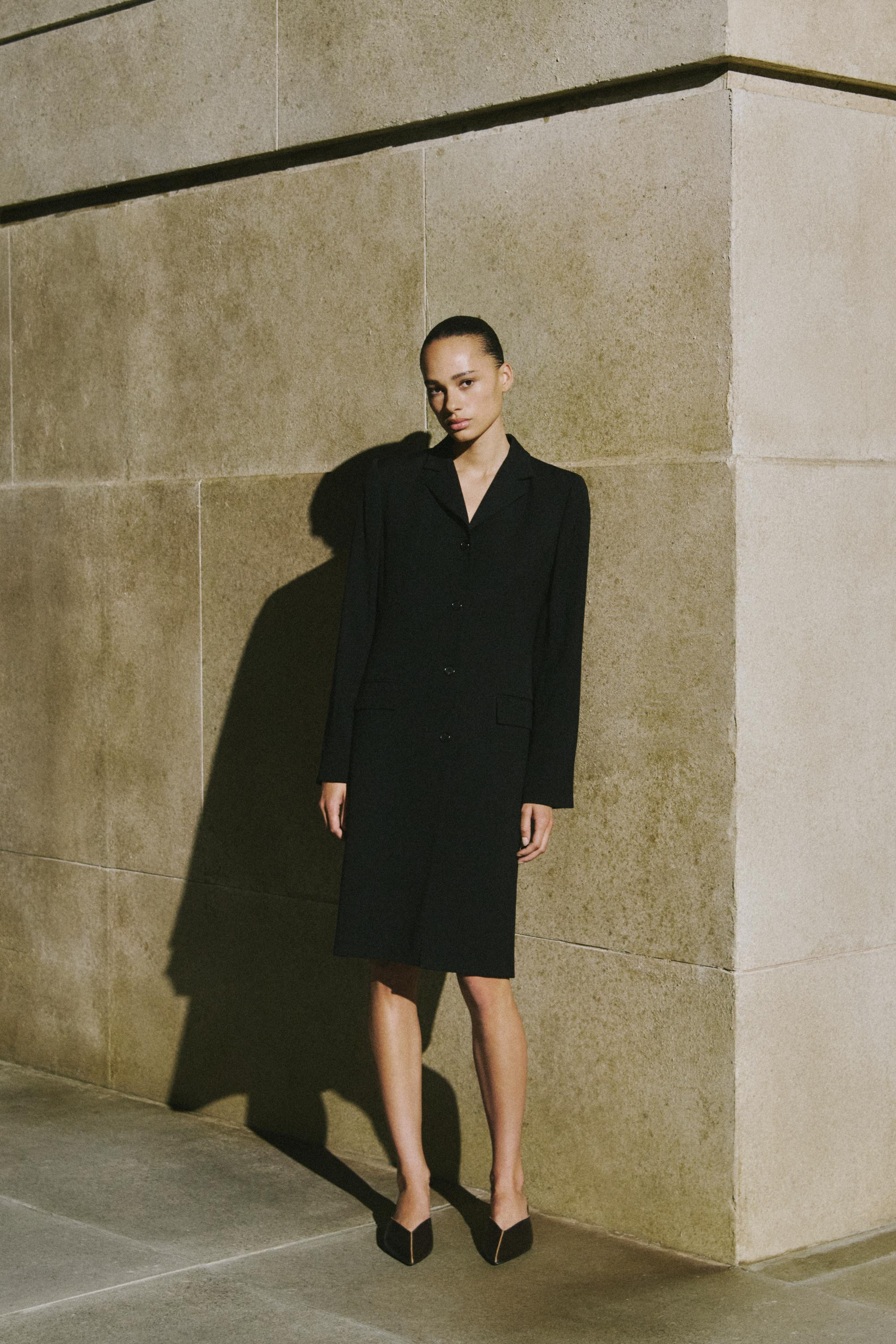Wool blend coat | Massimo Dutti UK