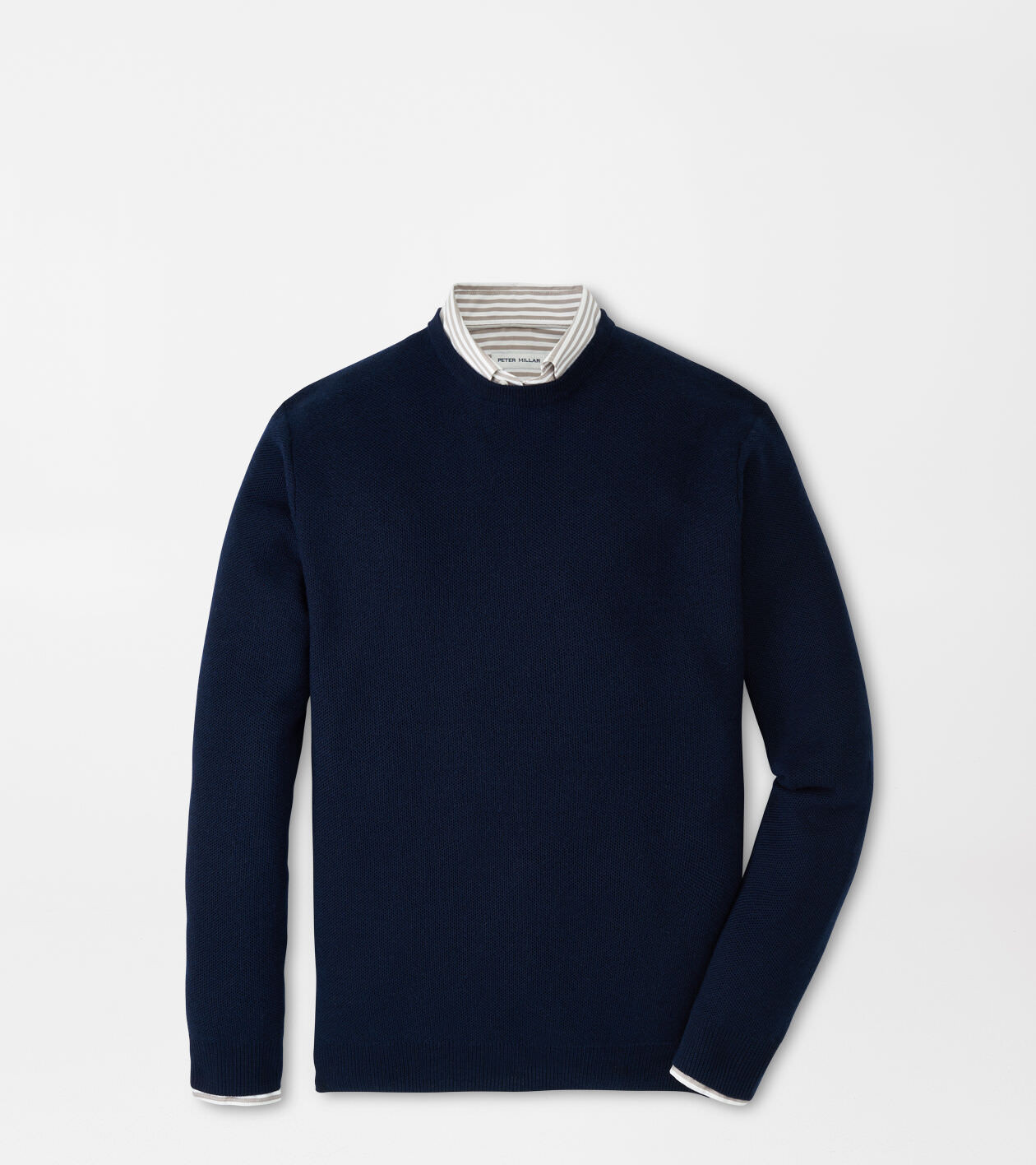 Autumn Crest Honeycomb Crewneck Sweater | Peter Millar