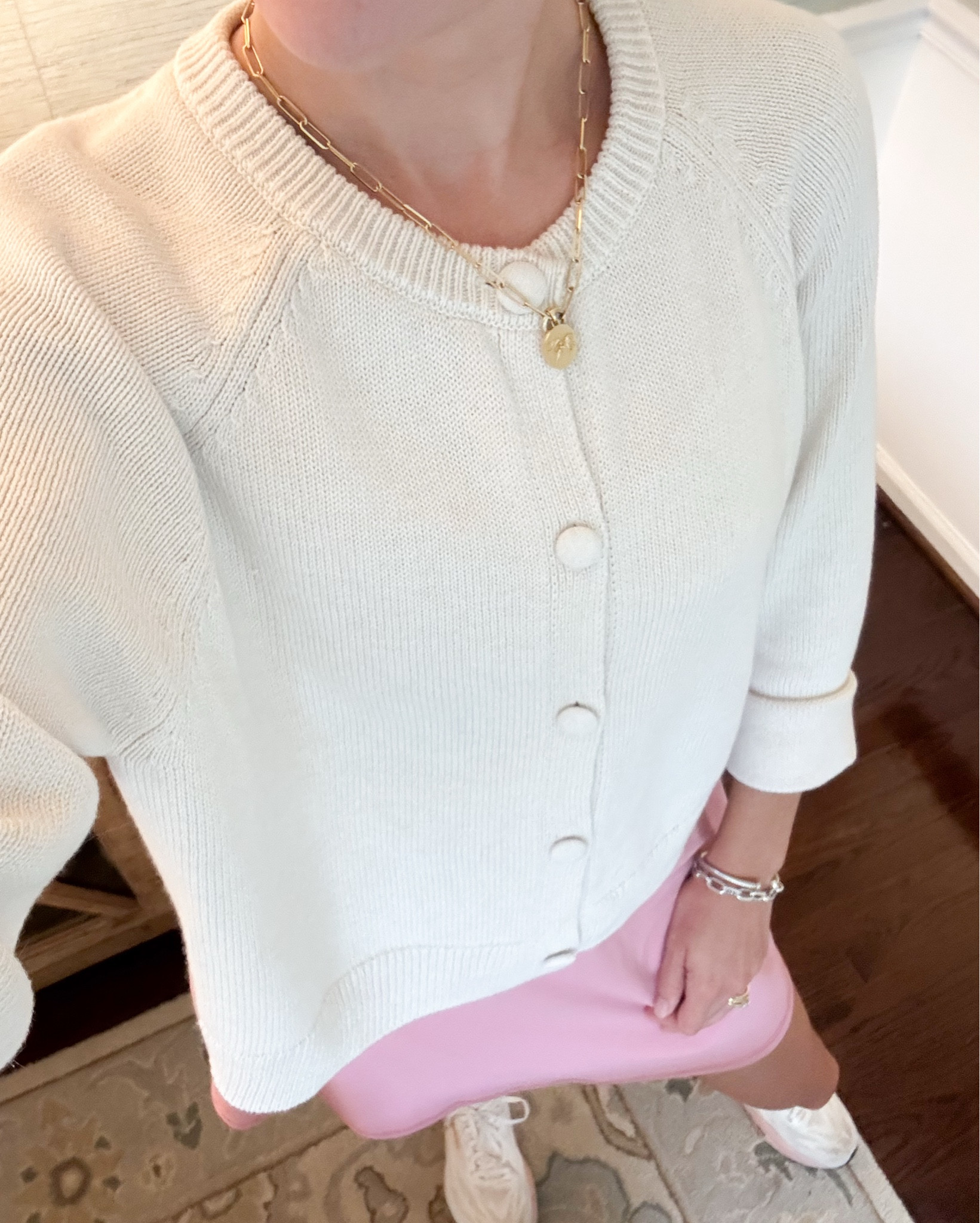 Went up 2 sizes wearing a L