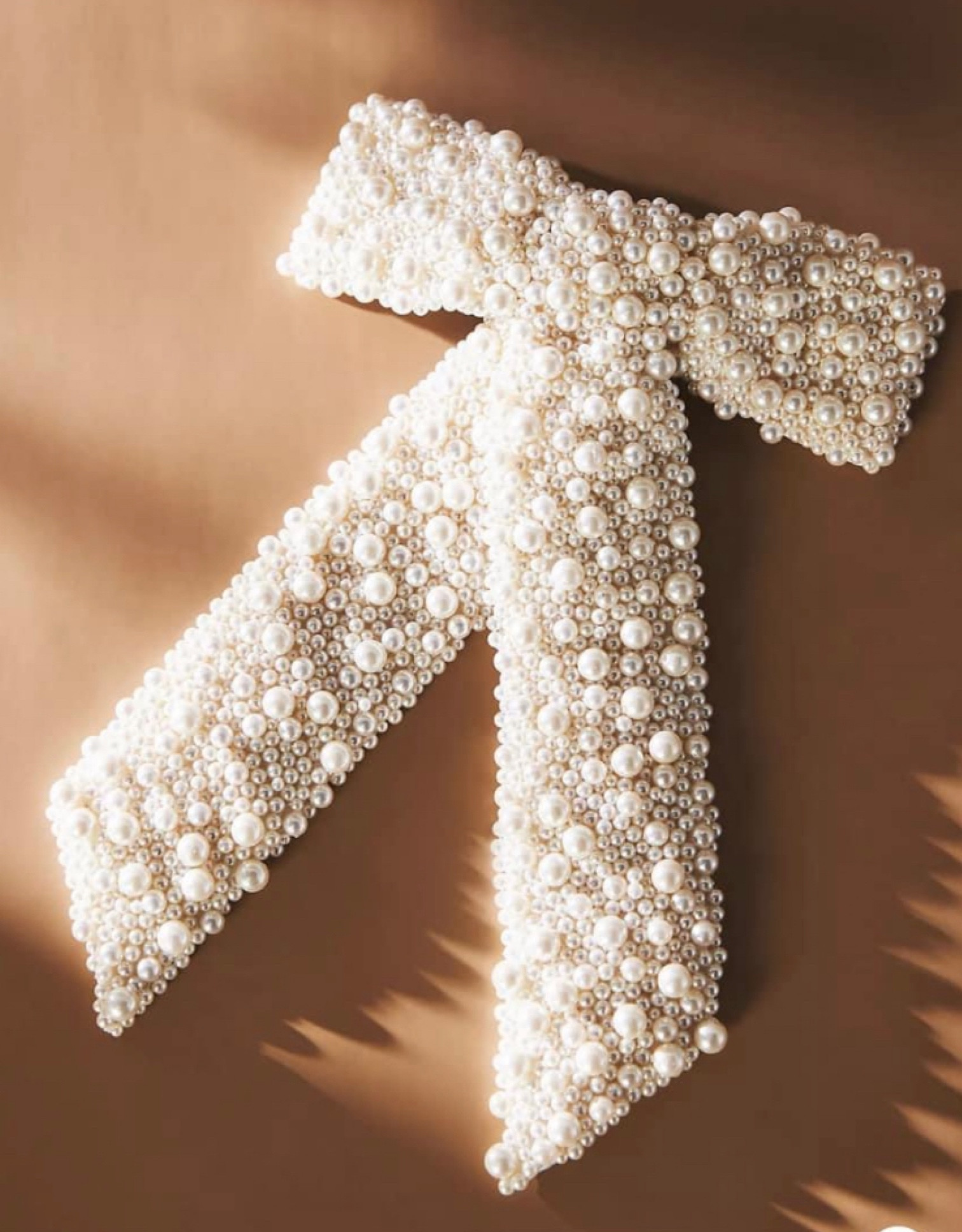 Jennifer behr dupe // pearl hair bow 