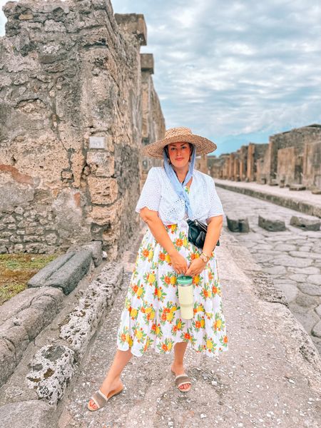 Linked this look head to toe! It was perfect for Sicily with the citrus theme! This look was one of my favorites for the whole trip! 

#LTKeurope #LTKcurves #LTKtravel