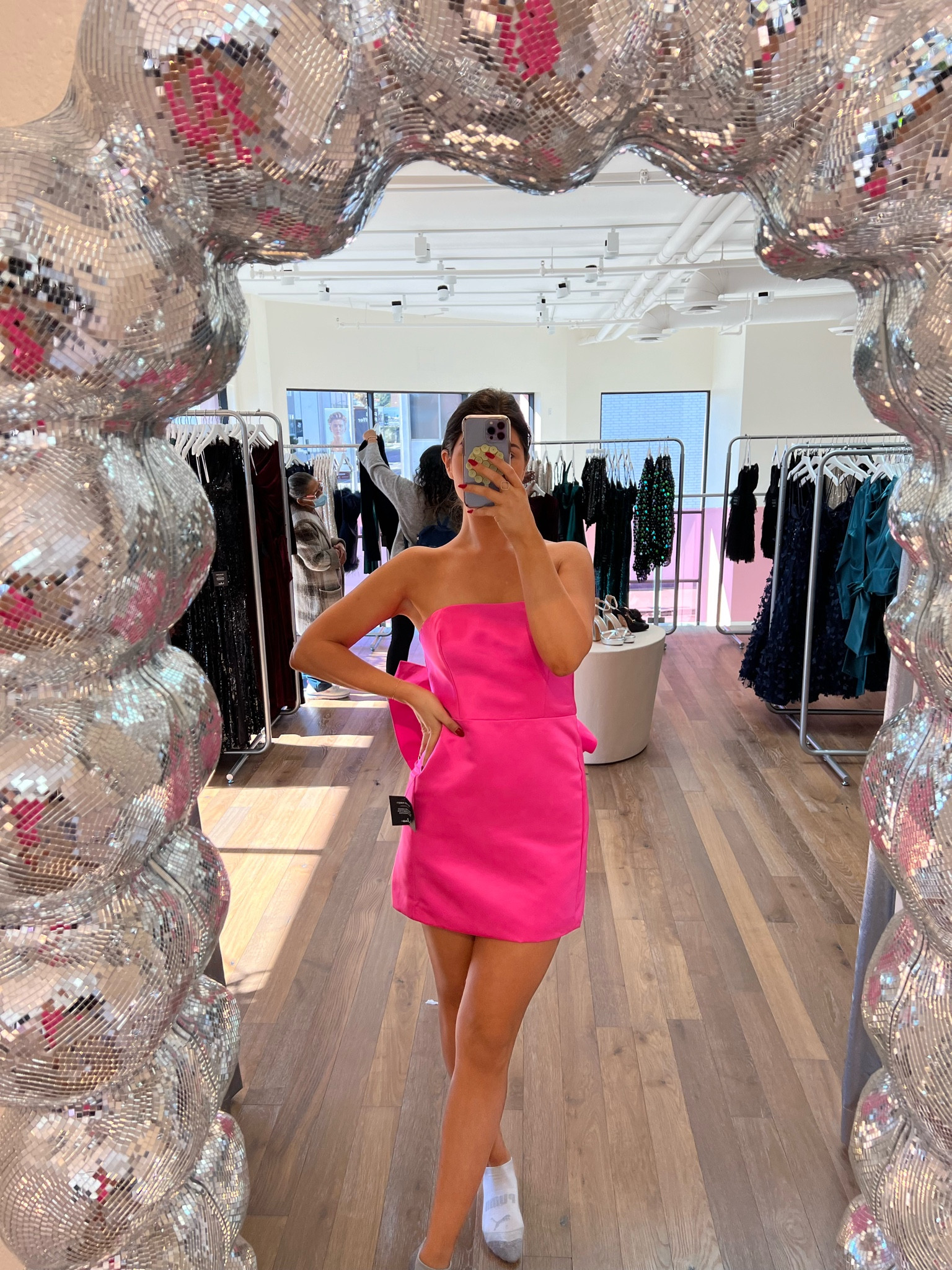 This pink dress is to die for!! The bow in the back is the cutest addition. First time customers can use CALEIGH20

#LTKstyletip #LTKHoliday #LTKSeasonal