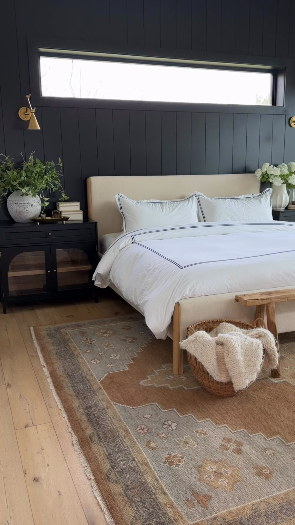 This bedding is giving luxury hotel vibes in the best way. 🤍

I recently switched to Quince’s Organic Crisp Percale Embellished Deluxe Bedding Bundle and it’s exactly what I want this time of year. The fabric feels cool, breathable, and lightly crisp, while the navy embroidered detail adds such a timeless, tailored look. It has that fresh, just-made hotel bed feel every single morning.

Paired with our upholstered bed and vintage-inspired rug from Quince, this whole bedroom feels clean, elevated, and incredibly relaxing. If you love crisp white bedding, hotel-style sheets, breathable summer bedding, and classic bedroom design, this is such a beautiful set. @Quince #quincepartner

#LTKgrwm #LTKSaleAlert #LTKHome