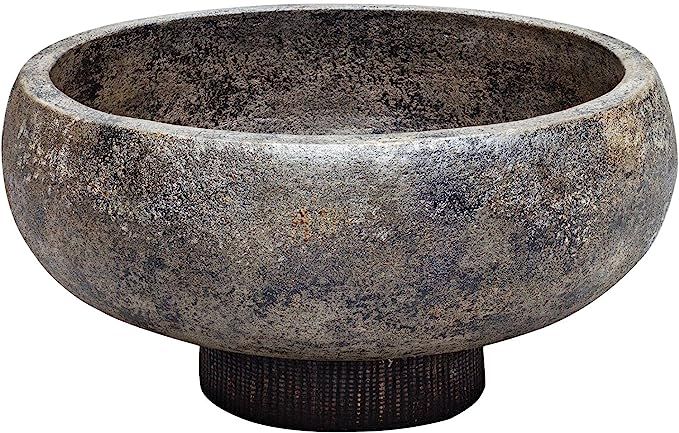 Uttermost Brixton 14" Wide Black Terracotta Modern Decorative Bowl | Amazon (US)