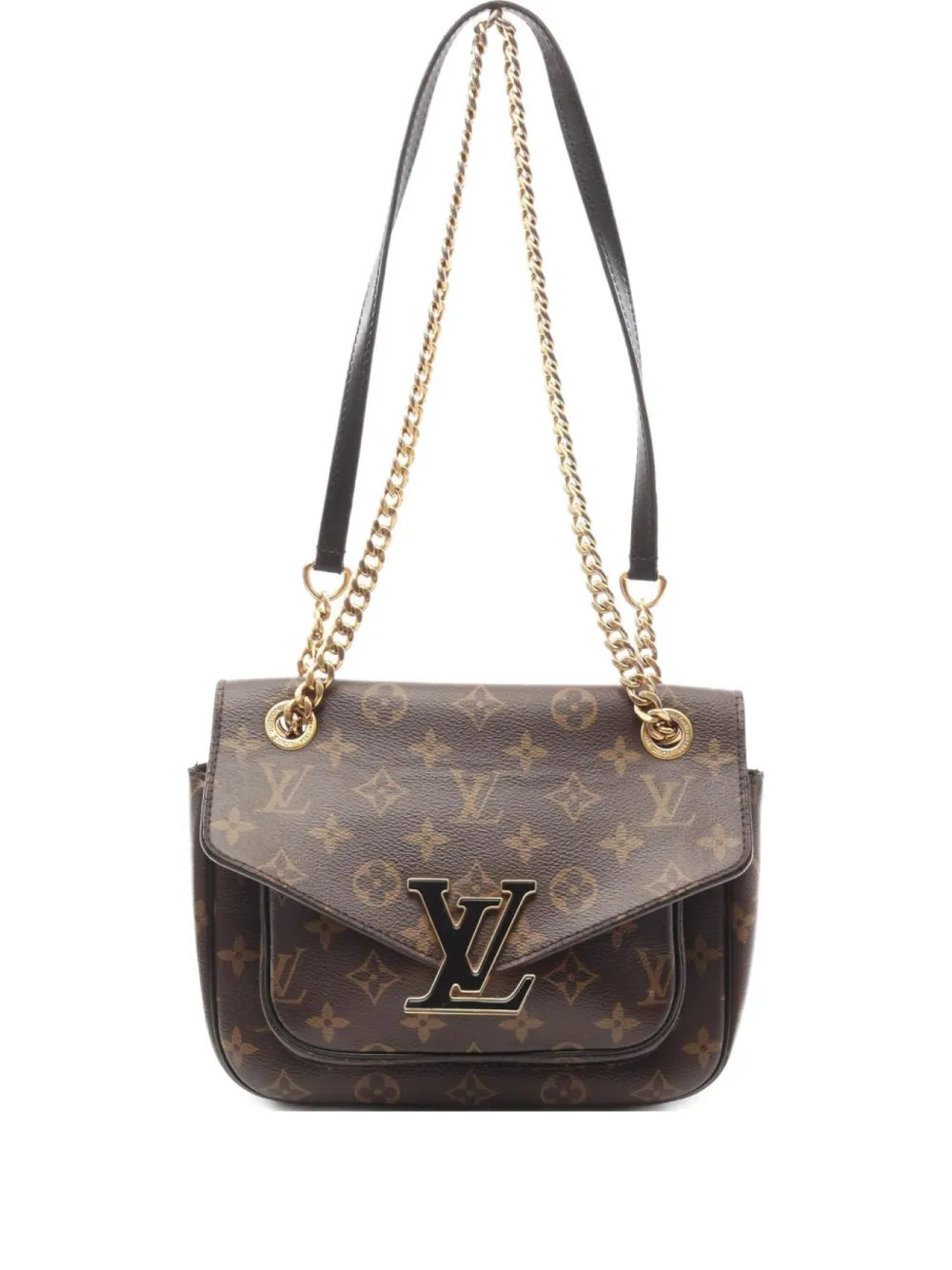 Louis Vuitton Pre-Owned 2021 Passy shoulder bag - Brown | Farfetch Global