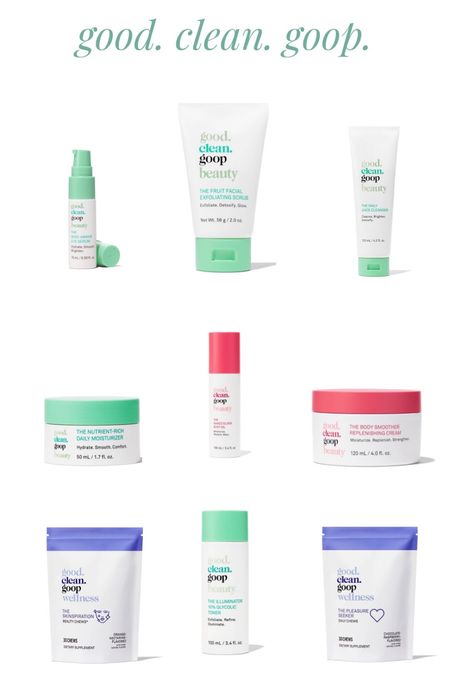 Gwyneth Paltrow’s new lower priced clean skincare line, good. clean. goop., just landed at Target 

#LTKfindsunder50 #LTKbeauty #LTKover40