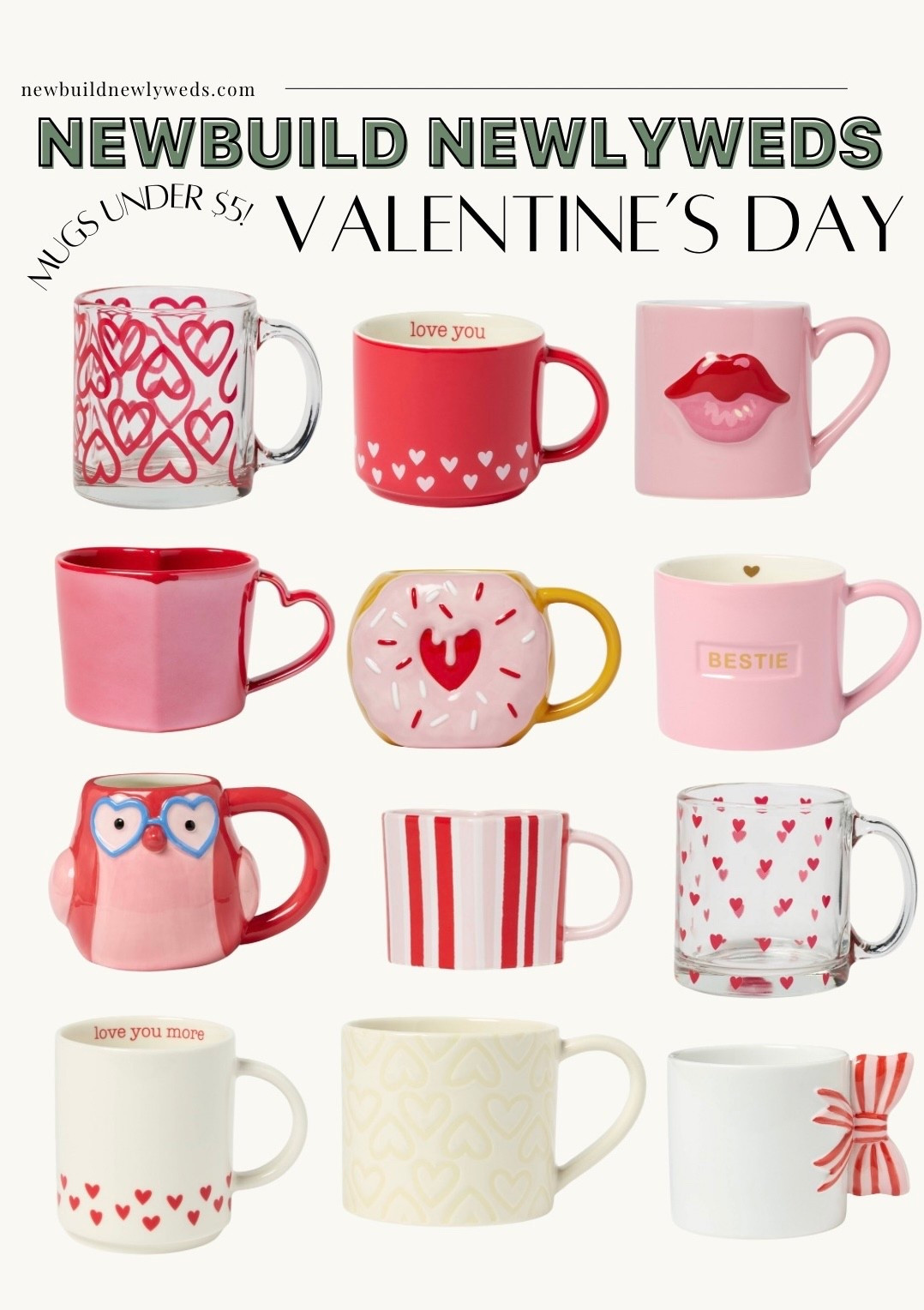 Target always has the best mugs for all of the holidays! They just released their Valentine’s Day ones and they’re only $5! 

#LTKmomlife #LTKmorningroutine #LTKHome