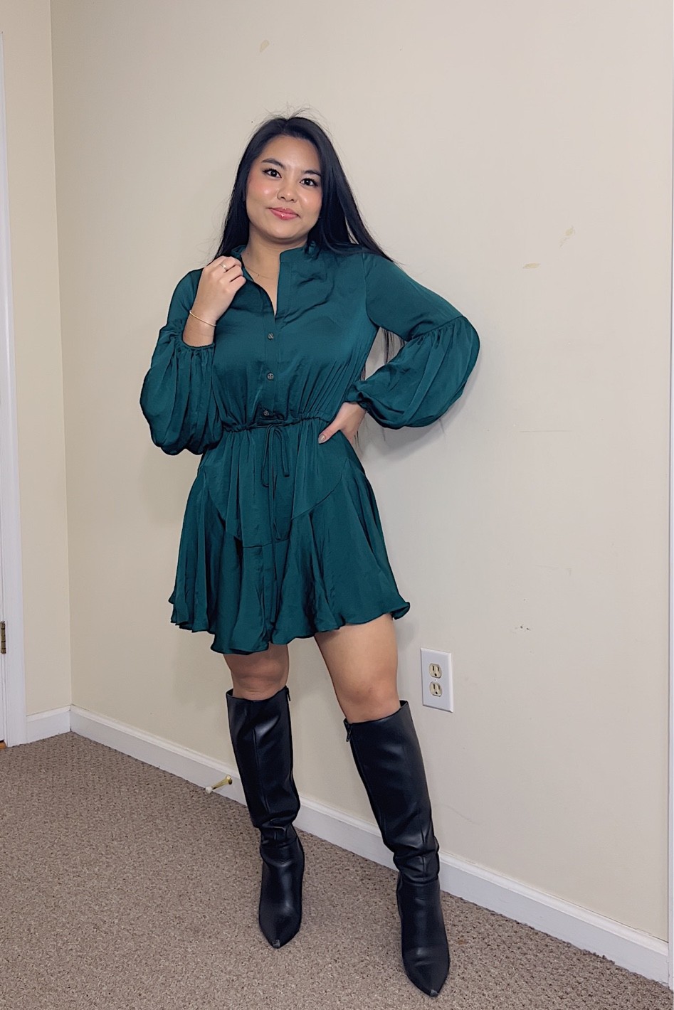 Gorgeous dress that can be styled up or down 

#LTKSeasonal #LTKwedding #LTKunder100