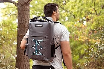 Homevative Waterproof Dry Backpack, Roll Top with Inside Pockets | Amazon (US)