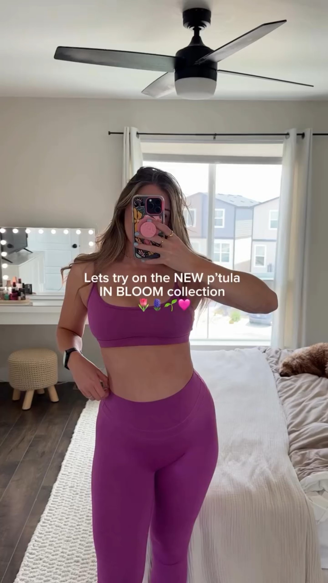 IN BLOOM IS LIVE @ptulaactive 🌷🌱🪻🩷 

the beauty of spring colors in the most flattering, comfortable fabric 🌸 

Shop with code HANN to save 10% 

OUTFIT 1: BAREPRO MVP Legging & BAREPRO Icon Bra in  Dahlia

OUTFIT 2: BAREPRO Essential Bra & BAREPRO MVP Short : 6” in Lush

OUTFIT 3: BAREPRO Drop It Low Tank & BAREPRO MVP Legging in Carbon

wearing a medium in all (26 weeks pregnant & feeling amazing in all of these) 

#inbloom #ptulaactive #maternitystyle #maternityworkoutclothes #activeweartryon #tryonreel