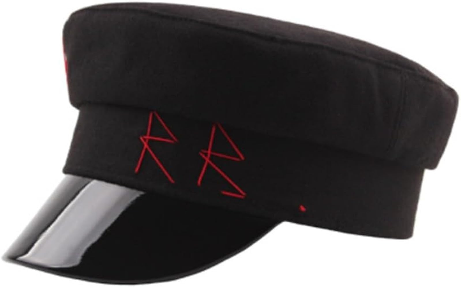 Autumn Winter Woolen Keep Warm RB Embroidery Lady Octagonal Hat Fashion Female Newsboy Cap Flat C... | Amazon (US)