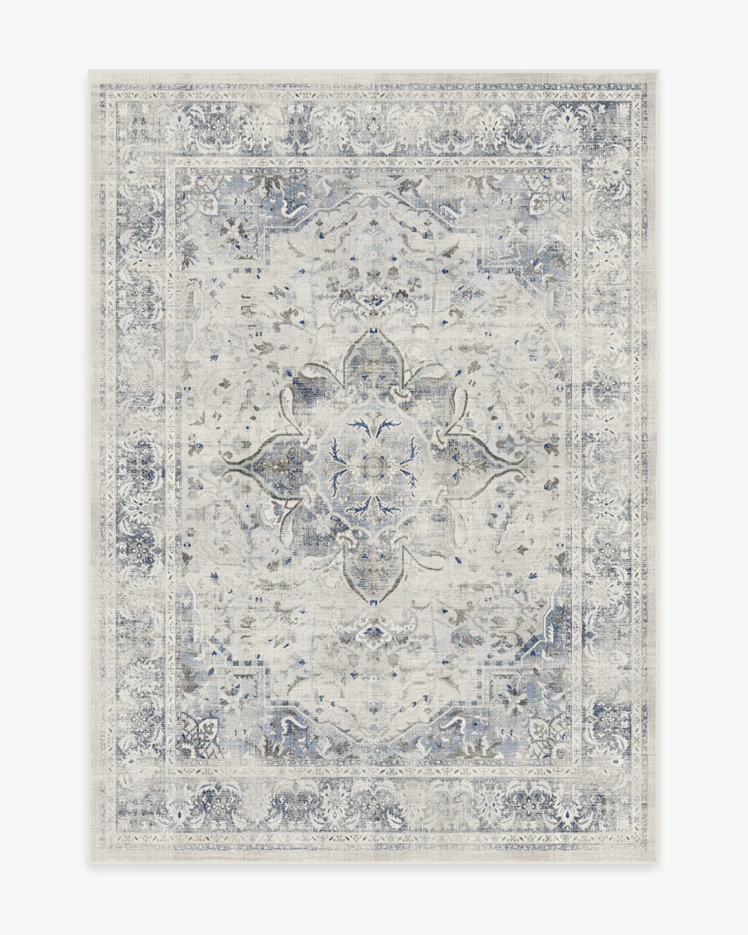 Sarrah Blue Quartz Rug | Ruggable