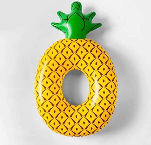 Sun Squad Pineapple Pool Float Yellow | Amazon (US)