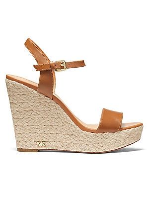 Jill Leather Wedge Espadrilles | Lord & Taylor