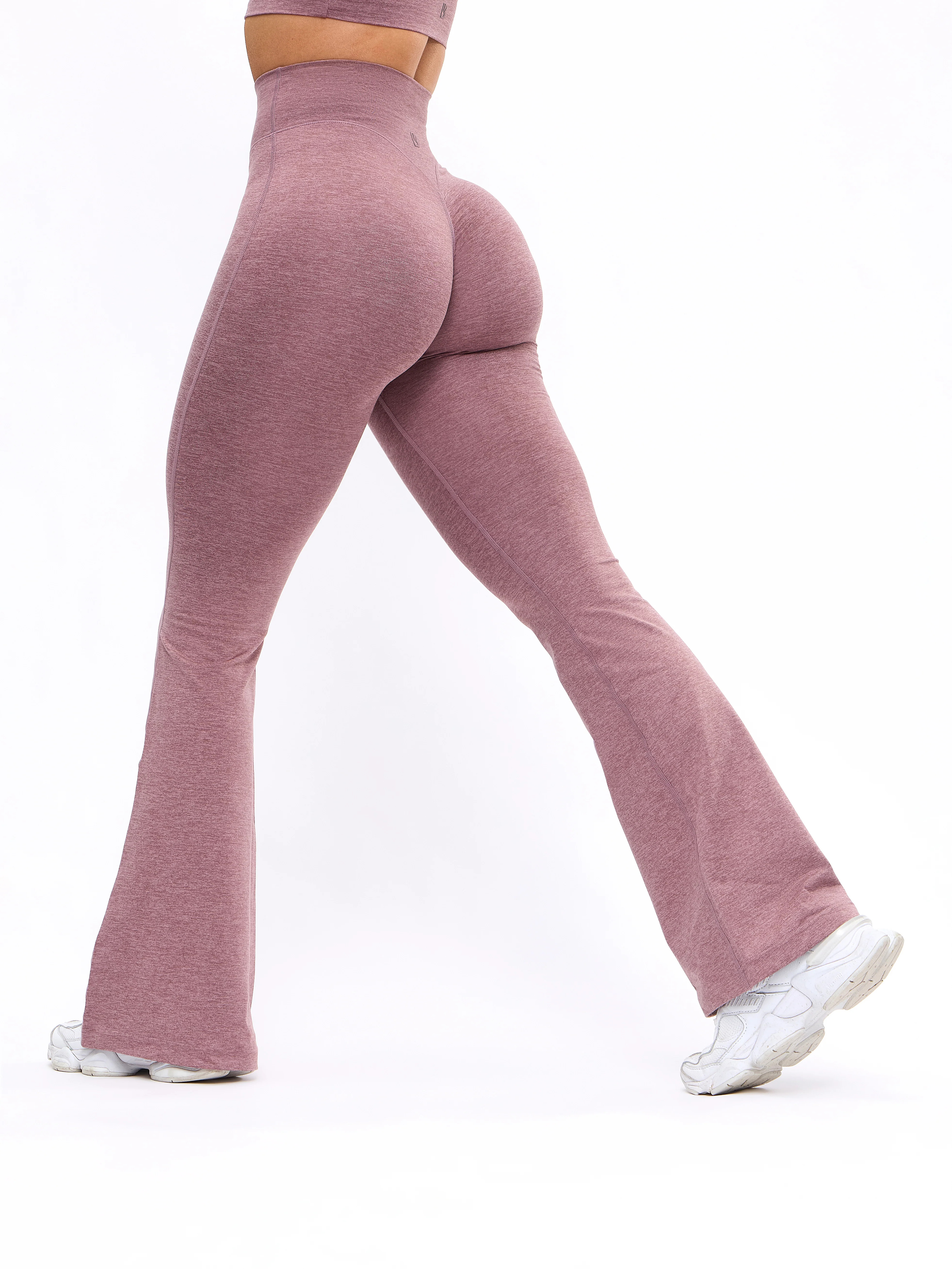 Dream Heather Flare Legging - Matter XS / Tall | Buffbunny