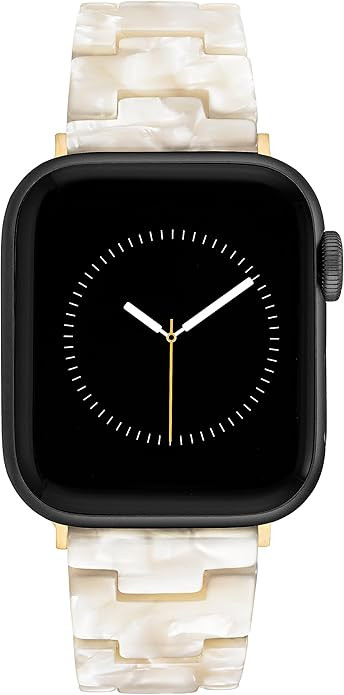 Anne Klein Women's Acetate Fashion Band for Apple Watch Secure, Adjustable, Apple Watch Band Repl... | Amazon (US)