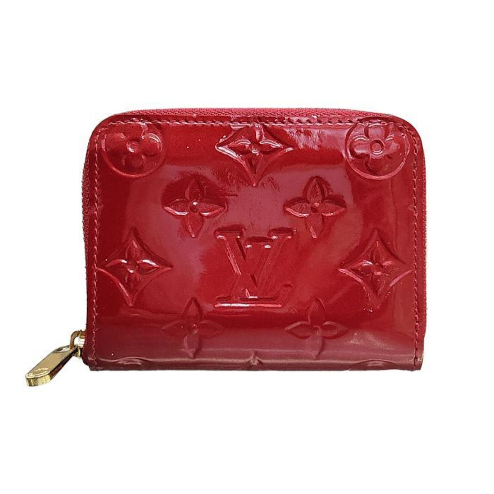 Pre-Owned LOUIS VUITTON Verni Zippy Coin Purse Women's Enamel Red M93608 (Good) | Walmart (US)