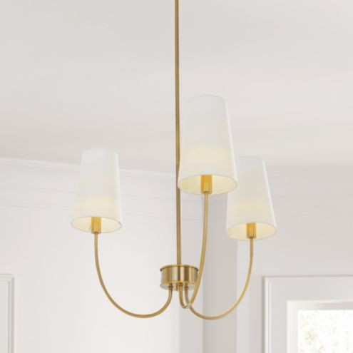 Lottie 3-Light Chandelier | Ballard Designs, Inc.