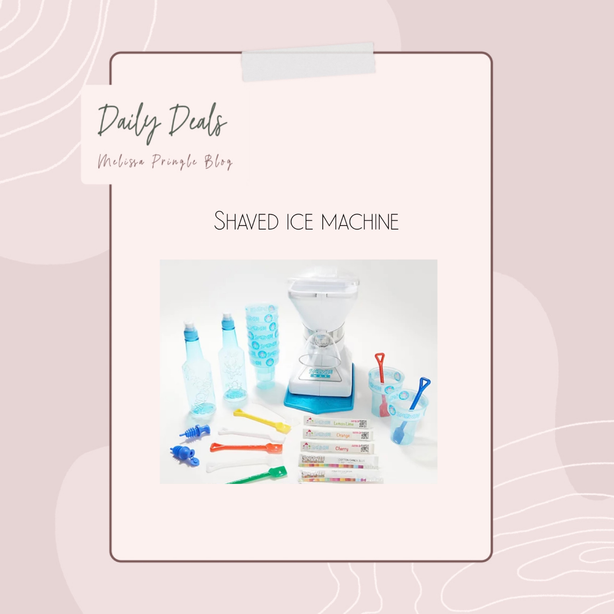 shaved ice machine • summertime fun

#LTKfamily #LTKkids #LTKSeasonal