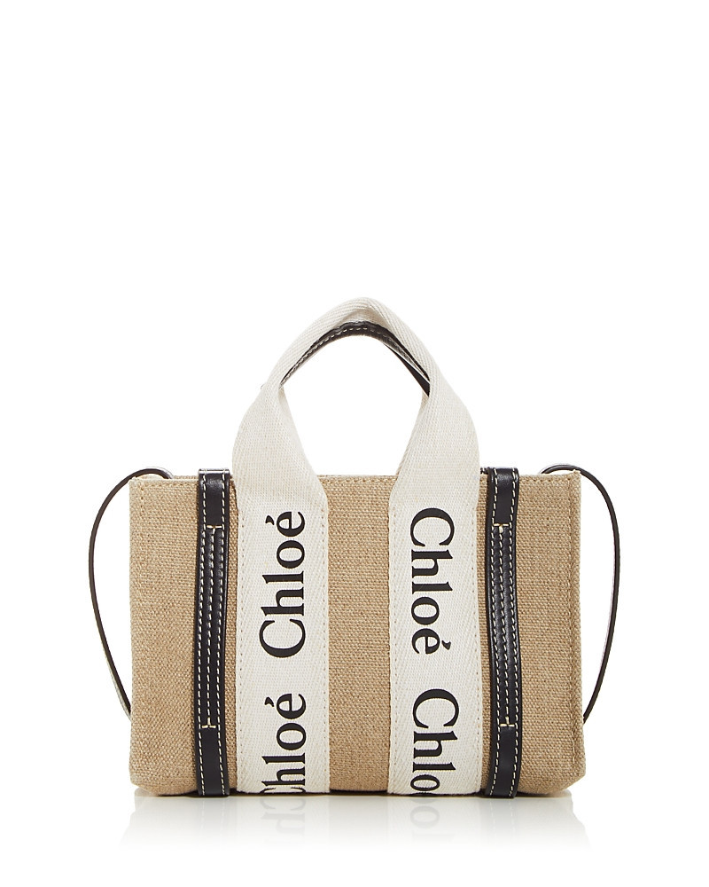 Chloe Woody Mini Canvas Tote | Bloomingdale's (US)