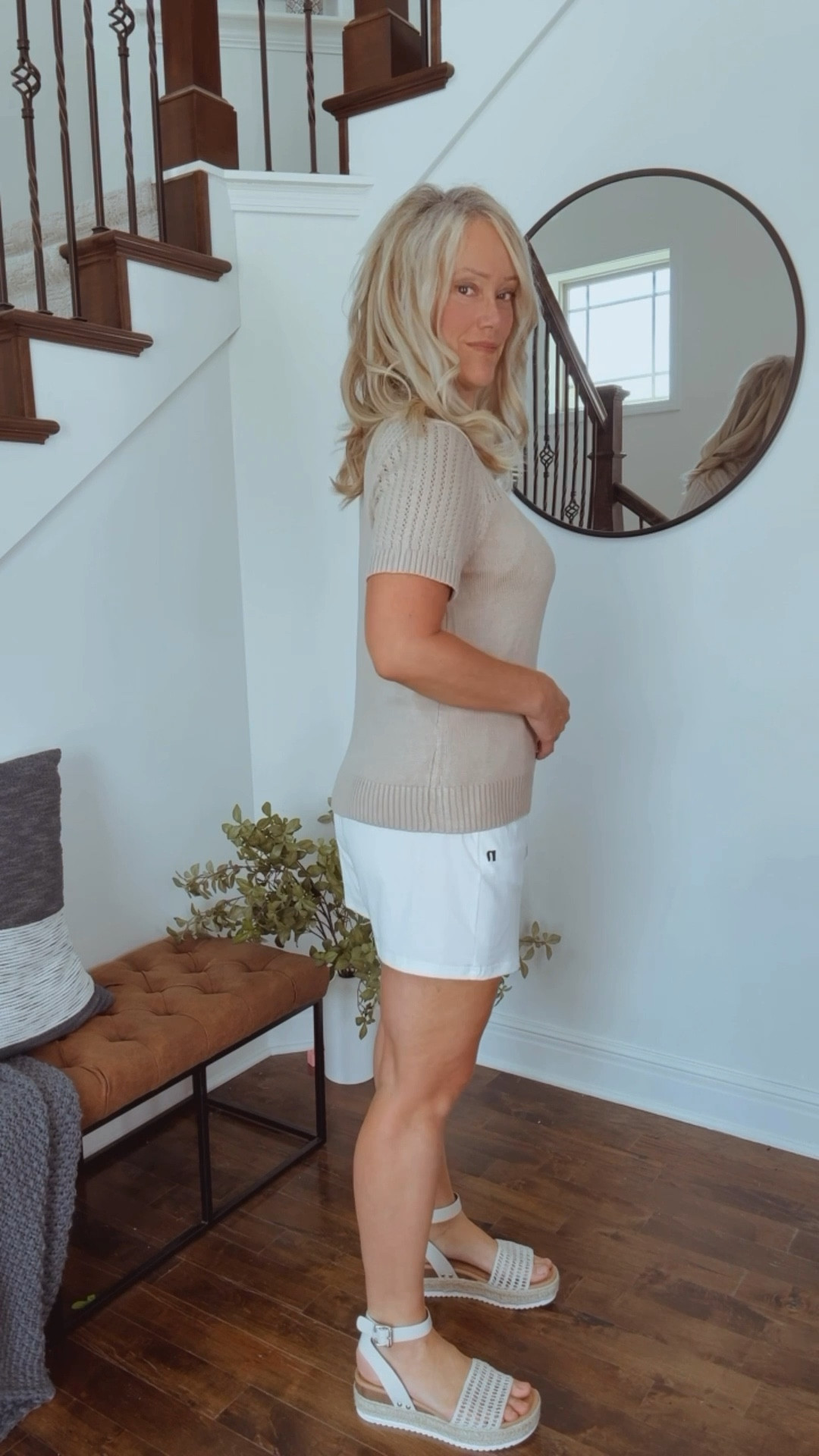 Lightweight, summer outfits, neutral colors, shorts, pants, tops shirts, stray sandals, summer shoes, perfect for travel running errands playing with the kids. Style over 40 style over 50 LTK fashion LTK style.

#LTKFindsUnder50 #LTKOver40 #LTKTravel