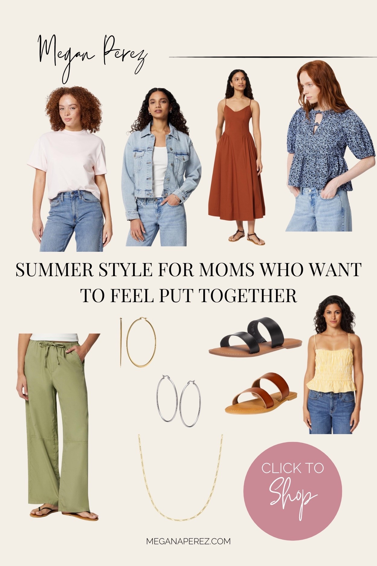 Feeling put together doesn't have to be complicated. These Amazon summer finds — linen pants, a rust midi dress, a floral peplum top, simple tees, and dainty jewelry — are the pieces that make you look intentional without trying too hard. All linked on my LTK! 👗

#LTKootd #LTKgrwm #LTKmomlife