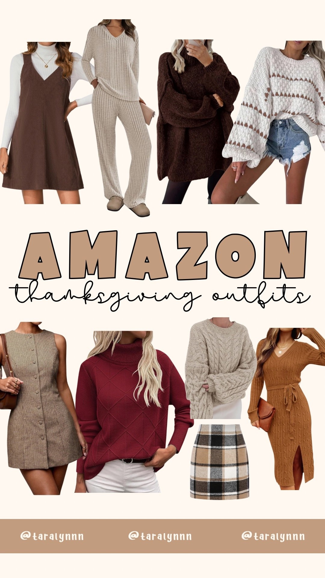 Amazon Thanksgiving Outfit Ideas 🦃

#amazon #thanksgiving #thanksgivingoutfits #fall #falloutfit #sweater #dress #skirt #holiday #holidayoutfit #amazonoutfit 

#LTKFindsUnder50 #LTKStyleTip #LTKHoliday