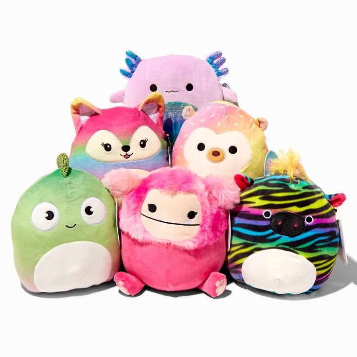 Squishmallows™ 8" Colorful Crew Plush Toy - Styles May Vary | Claire's (US)