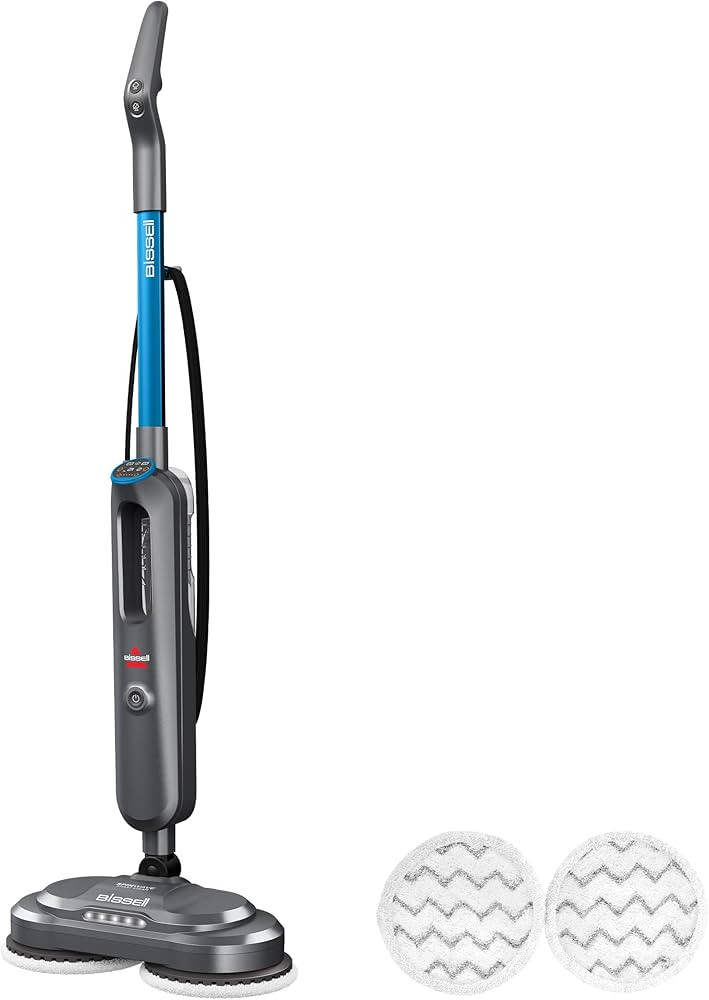 BISSELL SpinWave SmartSteam Scrubbing Steam Mop with Rotating Mop Pads | Amazon (US)